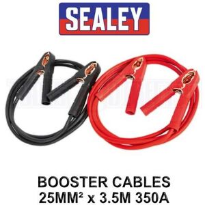 Sealey - Booster Cables 25mm� x 3.5m 350A BC2535