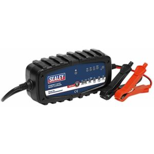 Sealey - Compact Auto Smart Charger & Maintainer 2A 6/12V AUTOCHARGE200HF