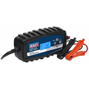 Sealey - Compact Auto Smart Charger & Maintainer 4A 6/12V AUTOCHARGE400HF