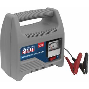 Sealey - Battery Charger 12V 6A 230V DSBC6