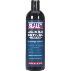 Sealey - Car Polish Cutting Rubbing Compound medium Paint Buffing Detailing SCS701