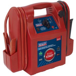 RoadStart Emergency Jump Starter 12/24V 3200/1600 Peak Amps - Sealey