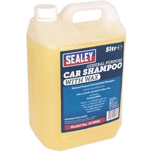 Sealey - Car Shampoo with Wax 5L SCS005