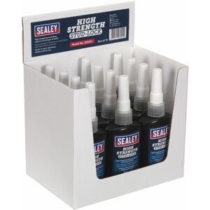 Sealey - Stud Lock High Strength 50ml Pack of 12 SCS271