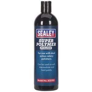 Sealey - Super Polymer Car Polish Carnauba Wax Paint Buffing Detailing SCS702