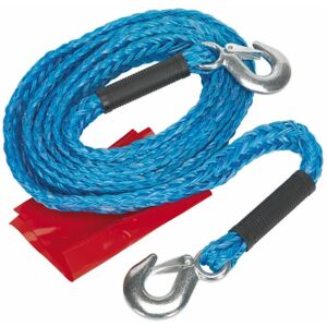 Tow Rope 2000kg Rolling Load Capacity TH2002 - Sealey