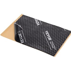 VEVOR Car Sound Deadening Mat, 80 mil 0.9sq.m Car Sound Dampening Material, Butyl Automotive Sound Deadener, Noise Insulation and Vibration Dampening