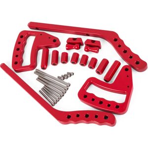 Upgraded Red Front & Rear Grab Bar Handles 2007-2017 Jeep Wrangler jk New - Vevor