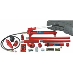 LOOPS 10 Tonne Hydraulic Body Repair Kit - Steel Components - Composite Storage Case