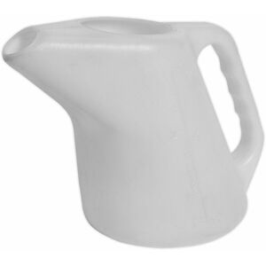 LOOPS 1.5 Litre Heavy Duty Measuring Jug - Fixed Straight Spout - Oil & Fuel Resistant