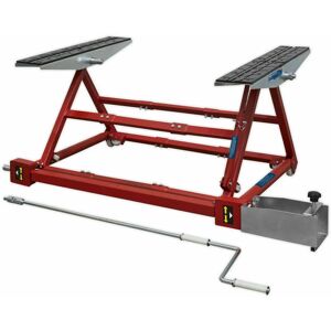 LOOPS 1500kg Portable Pivoting Car Lift - Three Adjustable Width Settings - Car Jack