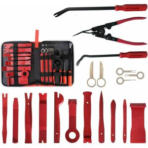 PESCE 19Pcs Auto Trim Removal Tools Universal Car Trim Removal Tools Kit Removal Tools for Car Door Panel Dashboard