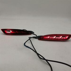 WOOSIEN 1pair Rear Tailiight Led Bumper Reflector Light For -5 Cx5 Atenza Axela Hatchback 2022 Brake Turn S