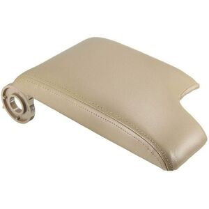 Woosien - 1pcs Leather Armrest With Plastic Plate For E46 3 Series 1999-2005 Left Hand Drive Beige