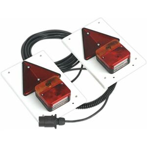 Loops - 2 Piece Lighting Board Set with 10m Cable & 12V Plug - Light Cluster & Reflector