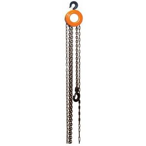 Loops - 2 Tonne Hand Chain Block Hoists 3m Lift Height Weight Move Car Garage Site