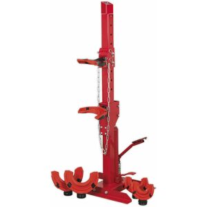 LOOPS 2000kg Hydraulic Coil Spring Compression Station - Standing Foot Pump 87-202mm