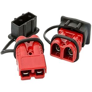 Woosien - 2pcs 350a 2/0 Awg Battery Power Connector Cable Quick Connect Disconnect Kit For Anderson Connector