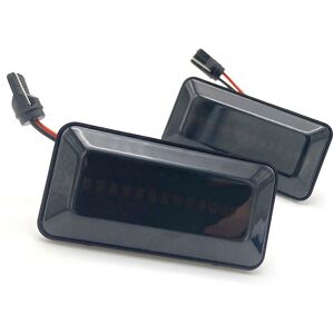 Woosien - 2pcs Dynamic Led Side Marker Light Turn Signal Blinker Lamps For B3 A2 A3 Golf 2 3 2 1