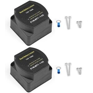 Woosien - 2set Dual Battery Smart Isolator 12v 140 Amp Voltage Sensitive Relay Vsr Smart Switch For Atv Utv b