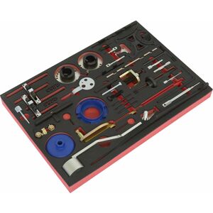 Loops - 36 pk Diesel Petrol Master Timing Tool Kit - for ford engines - belt chain drive