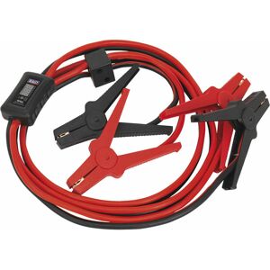 Loops - 400A Booster Cables with Electronics Protection - 16mm² x 3m - Voltage Display