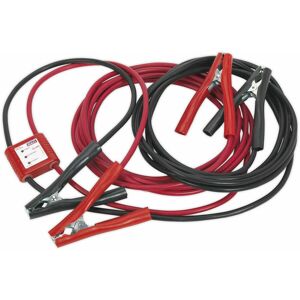 Loops - 400A Pro Jump Booster Cables - 20mm² x 5m - Electronics Protection - 12V / 24V