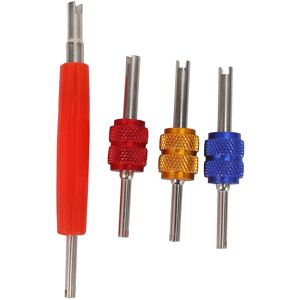 WOOSIEN 4pcs R134 R12 A/c Hvac Air Conditioner Valve Stem Core Remover Tool (remover Tool)