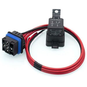 WOOSIEN 60/80 Amp 12 Volt Waterproof Automotive Relay With Pigtail 5-pin Heavy Duty 12 Awg Relays For Boats
