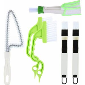 6pcs Window Groove Cleaning Tool, Window Door Track Groove Corner Cleaning Brushes for Sliding Door/Shutter/Car Vents/Keyboard - - Alwaysh