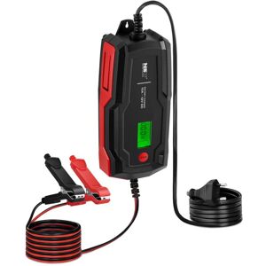 MSW - Car Battery Charger Electronic Battery Charger led Automatic 10 a 12 v 200 Ah