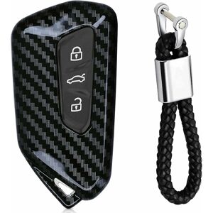 MUMU Car key case compatible with vw Golf 8, 3 key car key case, vw Golf 8 with key fob