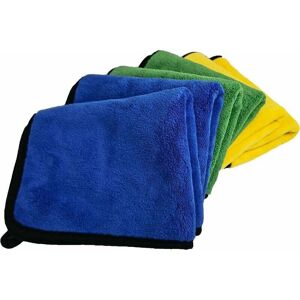 DEWDAT Car Microfiber Cloth, Set of 6 for Car Maintenance, Polishing, Drying and Interior and Exterior Cleaning, Ultra-Absorbent, Anti-Scratch, Multi-Use,