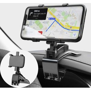 OSUPER Car Phone Holder 360 Degree Rotation, Dashboard Mobile Phone Holders Automotive Car Phone Mount for GPS and 4-7 Inch Smartphones