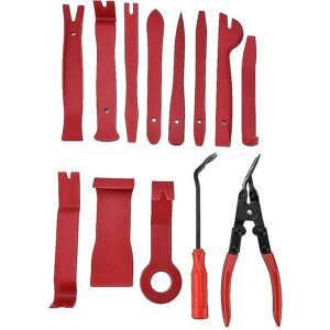 WOOSIEN Car Trim Removal Tools, 13 Pcs Universal Car Trim Removal Kit Auto Door Panel Removal Tool