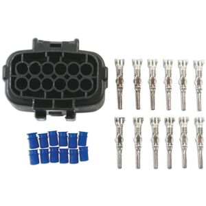 Connect AMP Econoseal J Series 12 Pin Male Connector Kit 52pc 37544