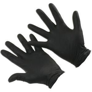 Connect - Grippaz XXLarge Black Nitrile Gloves 50pc 37304