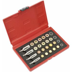 LOOPS Drain Plug Thread Repair Set - Sump Gearbox & Drain Plug - Storage Case