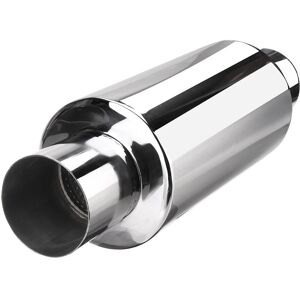 INSMA Exhaust 5 x 3'' x 10 Inch Long Universal Silencer Resonator Muffler Back Box T304