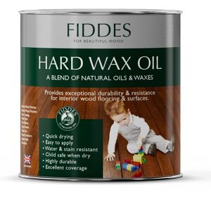 Fiddes - Hard Wax Oil - 250ml - Clear Dead Matt - Clear