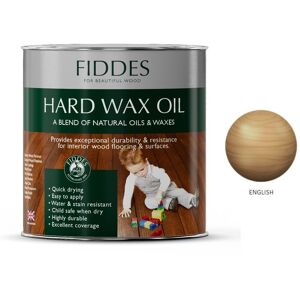 Fiddes - Hard Wax Oil - 1 Litre - English - English