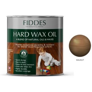 Fiddes - Hard Wax Oil - 1 Litre - Walnut - Walnut