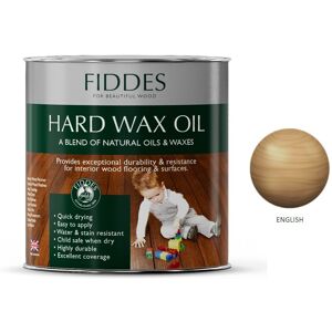 Fiddes Hard Wax Oil - 2.5 Litre - English - English