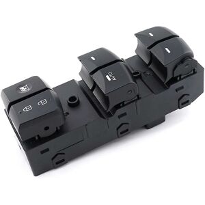 Woosien - For Move 2012-2016 Electric Window Master Switch 93570-4v010 Car Accessories Black