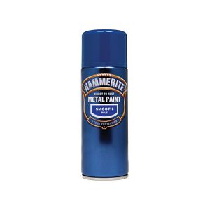 Hammerite - 5092970 Direct to Rust Smooth Finish Aerosol Blue 400ml hmmsfbaero