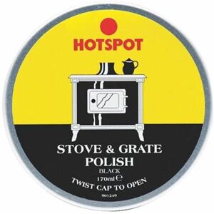 Hotspot - Black Stove & Gate Polish Tin 170g HOT201100