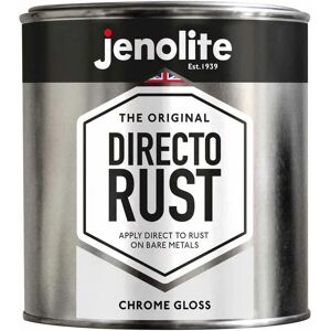 Chrome Paint Smooth Chrome Finish - Suitable For Interior & Exterior Use - Chrome - 1 Litre Tin - Jenolite