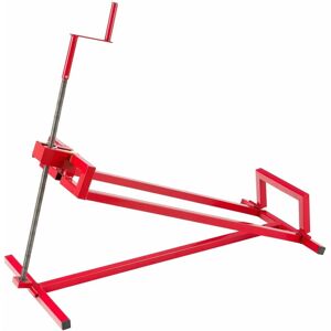 Arebos - Lawn tractor jack Lawn tractor Lifting device Hoist Lift Cleaning assistance - red