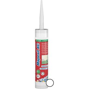 Mapesil ac 100% silicone sealant, solvent free, mold resistant, White (MAPS100) - Mapei