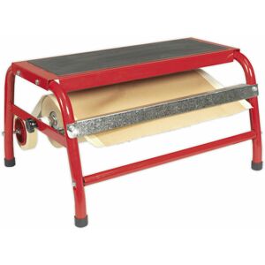 Loops - Masking Paper Dispenser Step-Up Platform - Holds 1 x 450mm Roll - Bodyshop